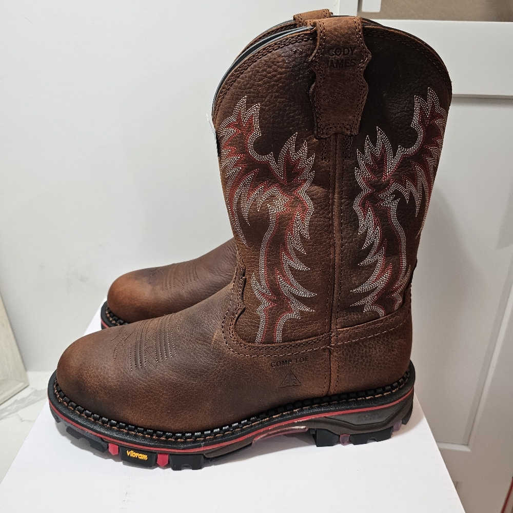 Cody james Composite Toe Work Boots - Picture 3 of 8